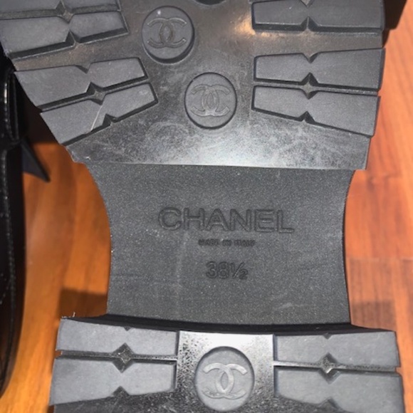 Chanel Interlocking & Quilted PatternCC Logo Loafers Women's Size: 8.5 | IT 38.5 - Picture 10 of 14